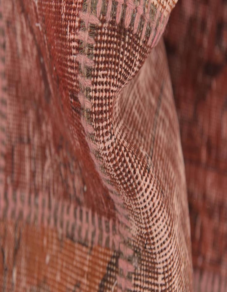 Detail image of  2' 10 x 4'  Hand Knotted Ultra Vintage Persian Wool Rug