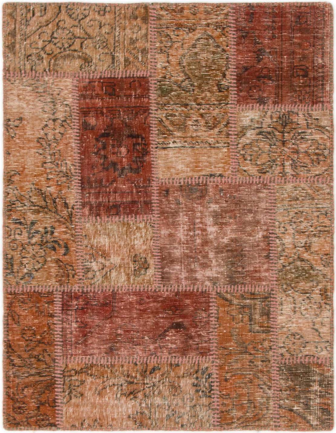 Primary image  2' 10 x 4'  Hand Knotted Ultra Vintage Persian Wool Rug