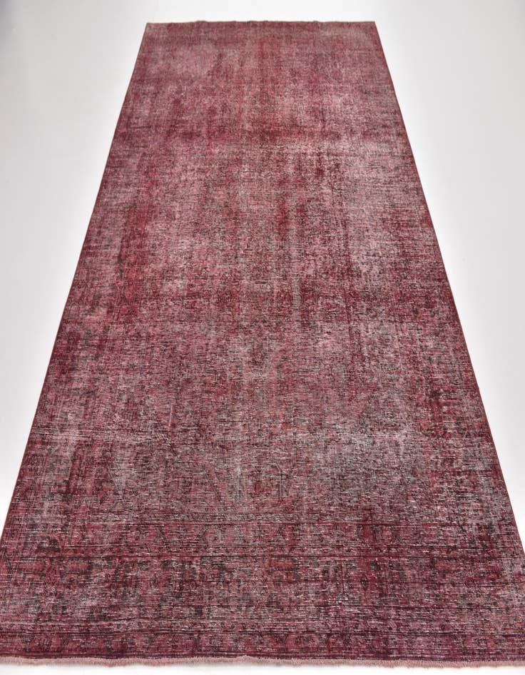 Detail image of  6' 5 x 9' 6  Hand Knotted Ultra Vintage Persian Wool Rug