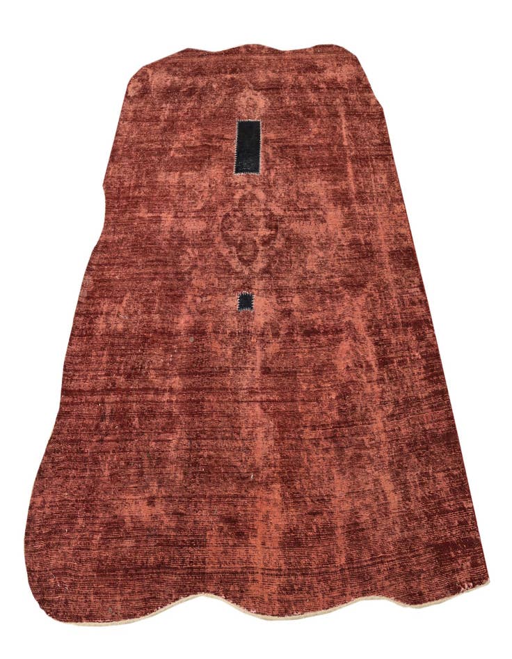 Detail image of  5' 9 x 8' 4  Hand Knotted Ultra Vintage Persian Wool Rug