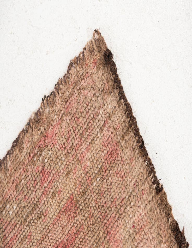 Detail image of  2' 9 x 4'  Hand Knotted Ultra Vintage Oriental Wool Rug