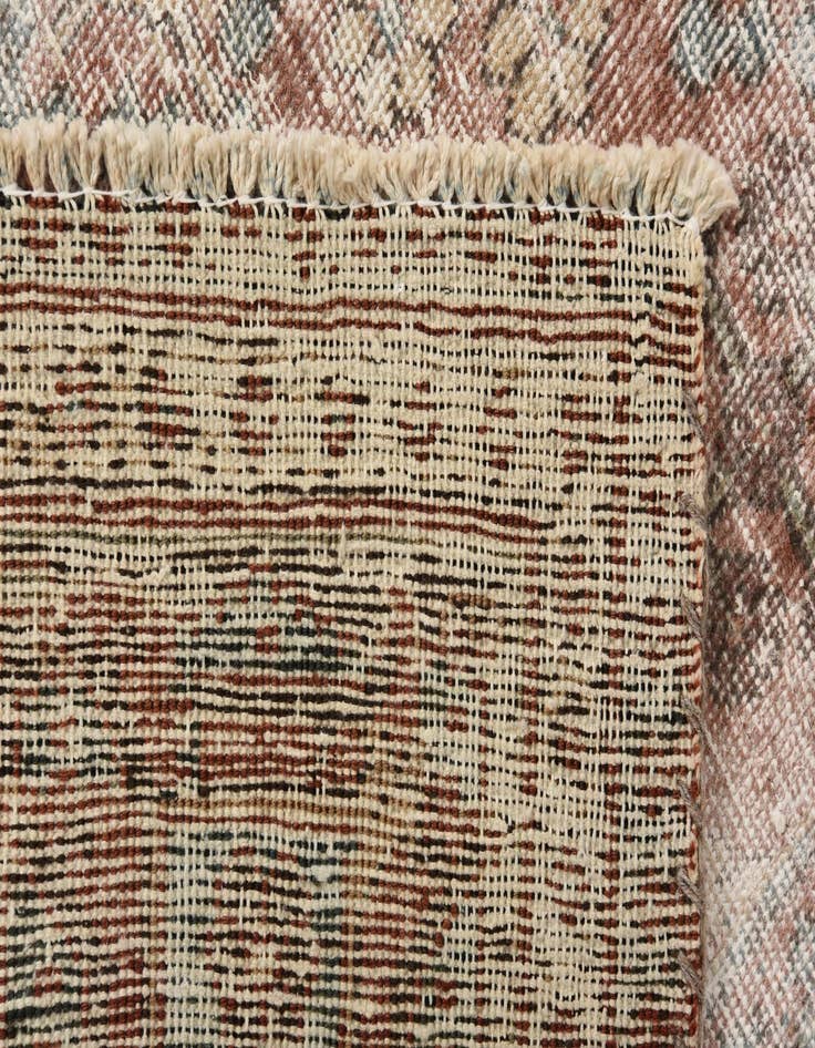 Detail image of  7' 1 x 10' 3  Hand Knotted Ultra Vintage Persian Wool Rug