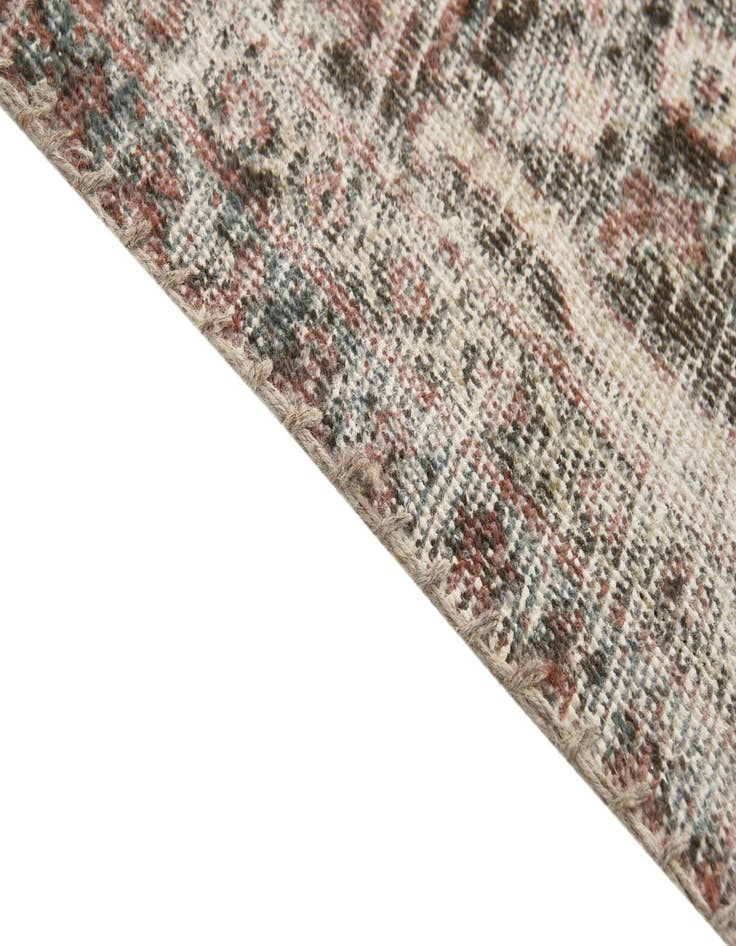 Detail image of  7' 1 x 10' 3  Hand Knotted Ultra Vintage Persian Wool Rug