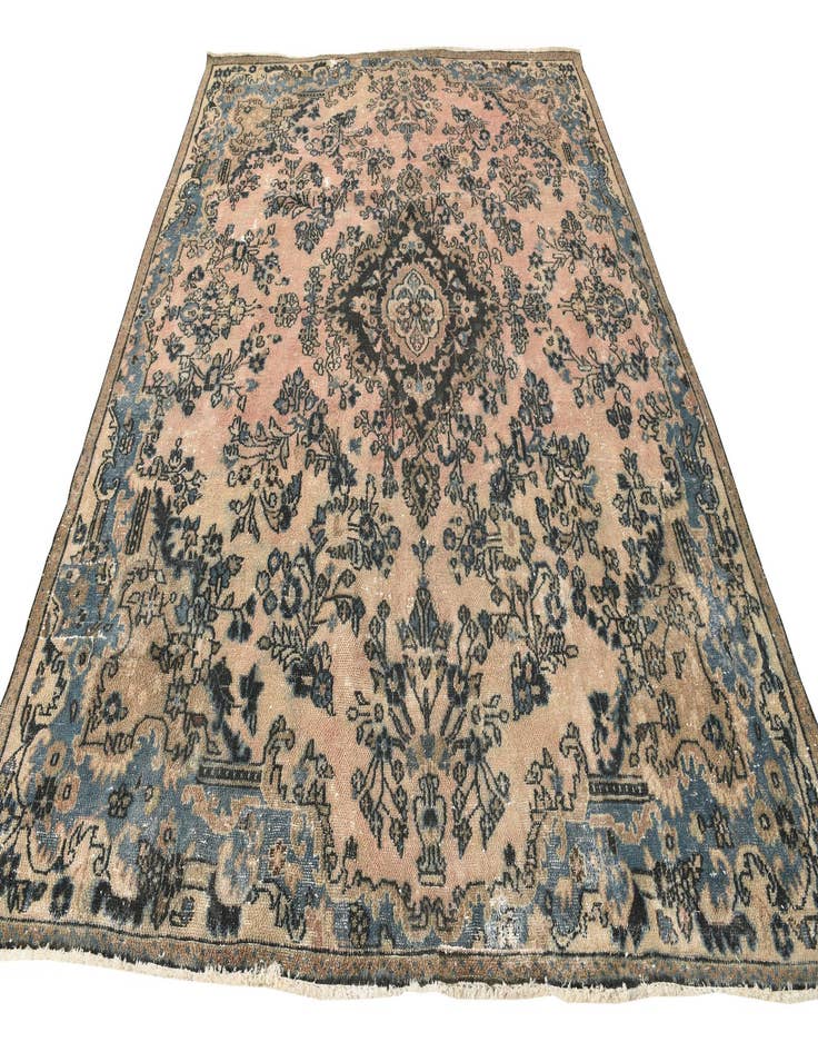 Detail image of  7' 10 x 10' 4  Hand Knotted Ultra Vintage Persian Wool Rug