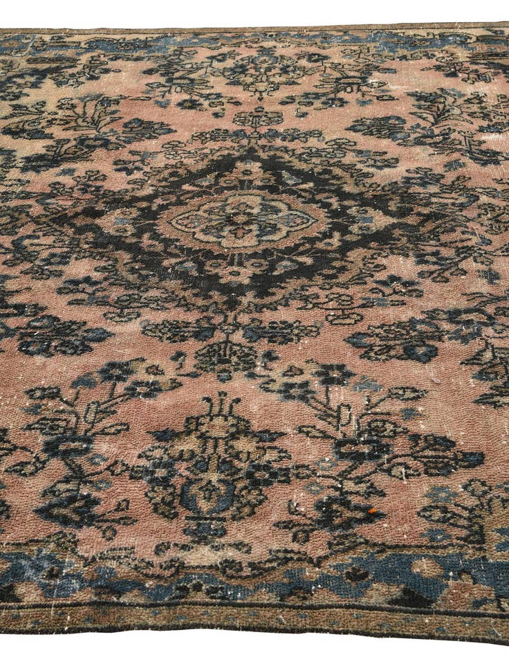 Detail image of  7' 10 x 10' 4  Hand Knotted Ultra Vintage Persian Wool Rug
