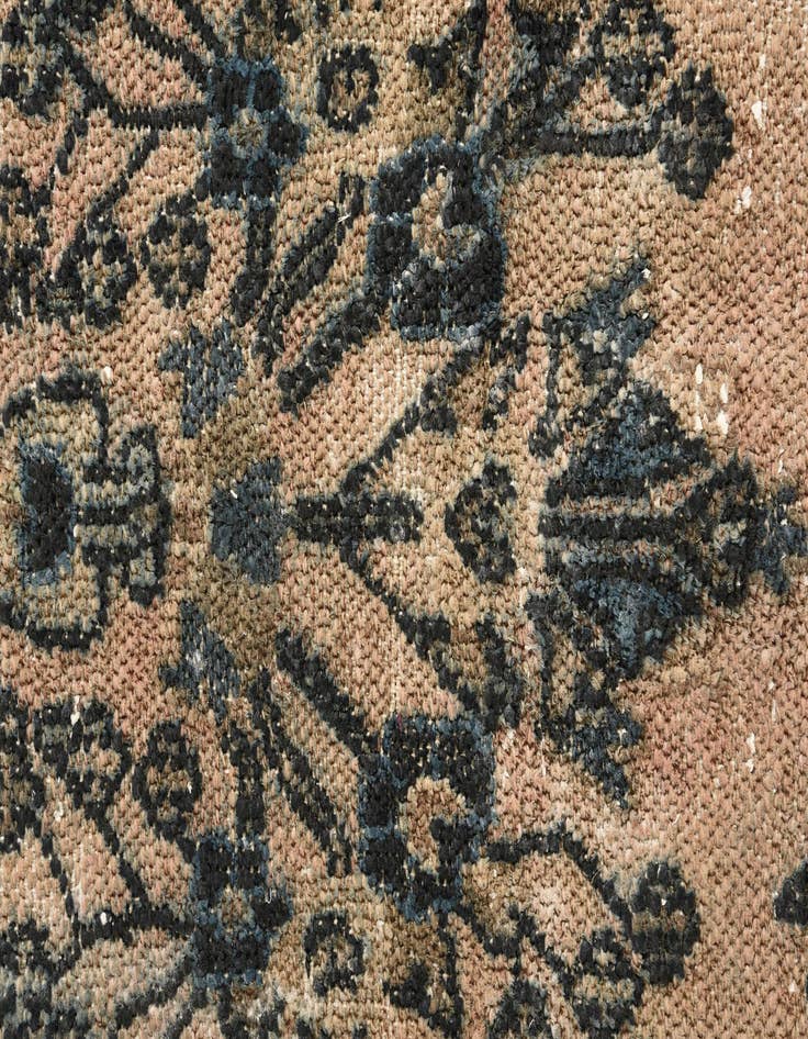 Detail image of  7' 10 x 10' 4  Hand Knotted Ultra Vintage Persian Wool Rug