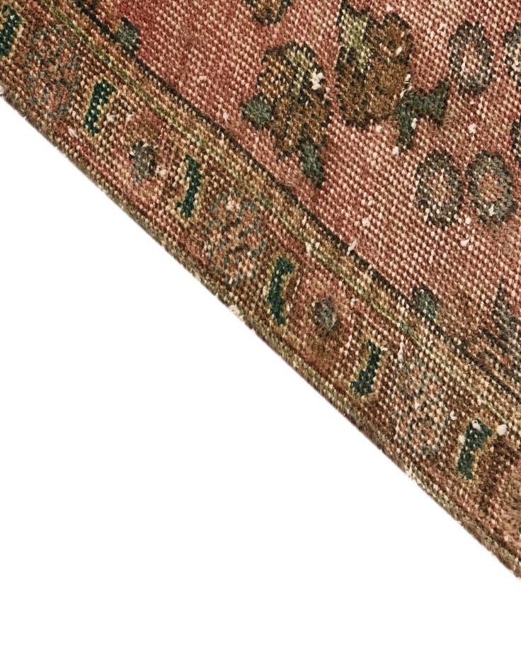 Detail image of  3' x 4' 9  Hand Knotted Ultra Vintage Persian Wool Rug