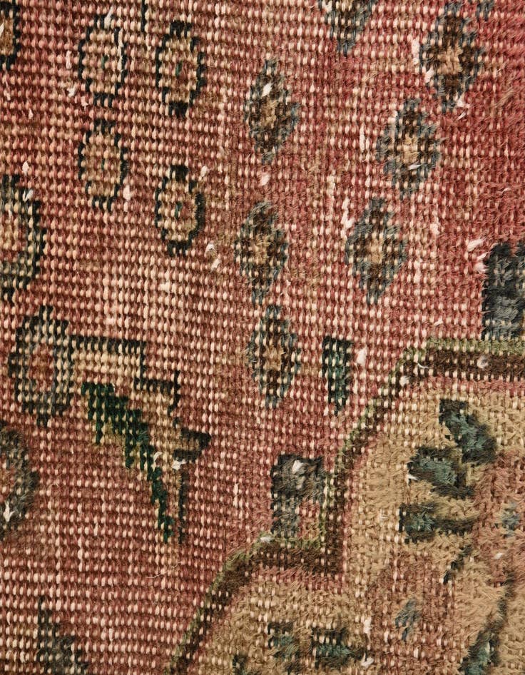 Detail image of  3' x 4' 9  Hand Knotted Ultra Vintage Persian Wool Rug