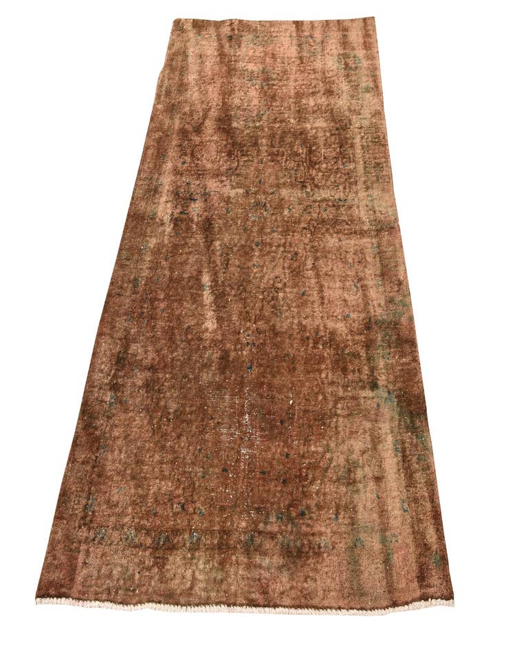 Detail image of  3' 10 x 6' 6  Hand Knotted Ultra Vintage Persian Wool Rug