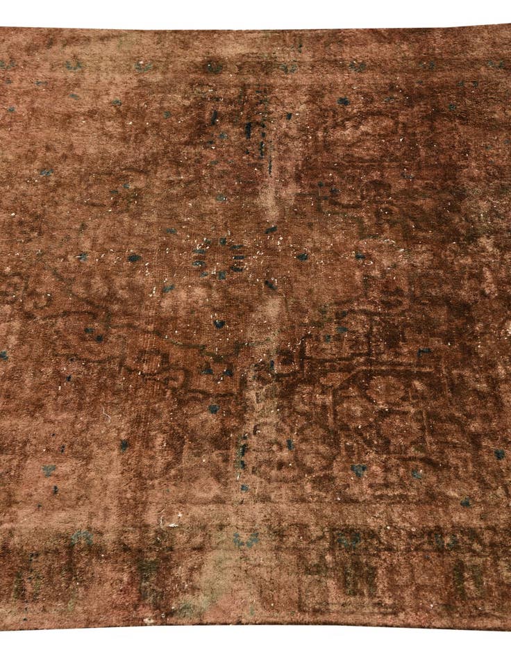 Detail image of  3' 10 x 6' 6  Hand Knotted Ultra Vintage Persian Wool Rug