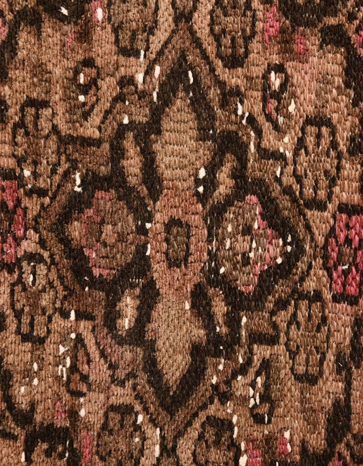 Detail image of  6' 9 x 9' 10  Hand Knotted Ultra Vintage Persian Wool Rug