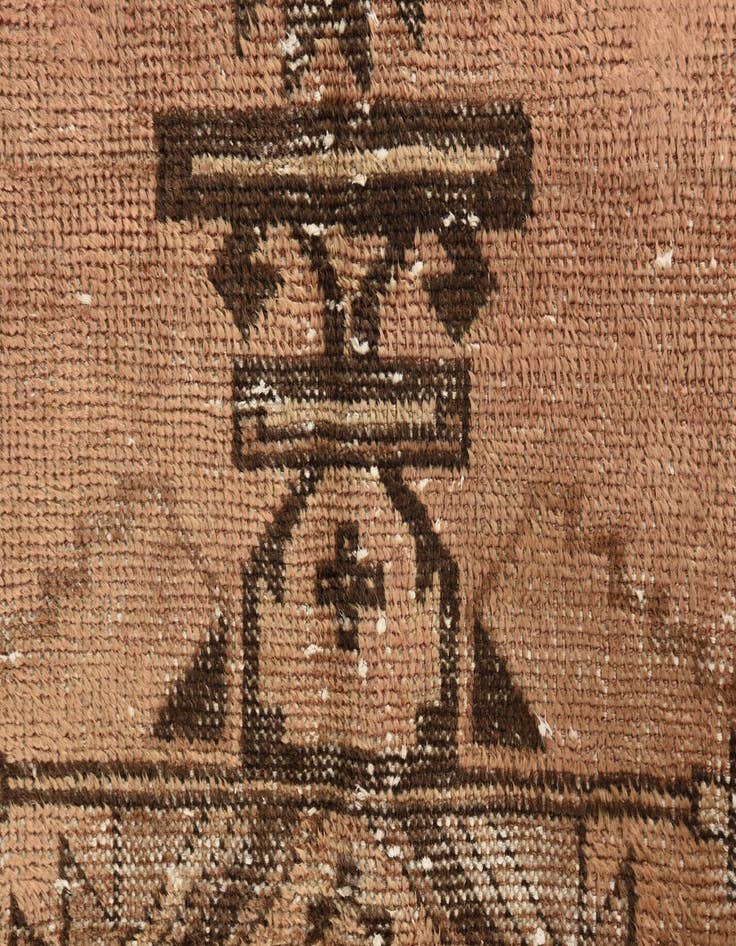 Detail image of  4' x 6' 7  Hand Knotted Ultra Vintage Persian Wool Rug