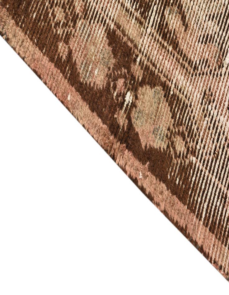 Detail image of  3' 7 x 5' 8  Hand Knotted Ultra Vintage Persian Wool Rug