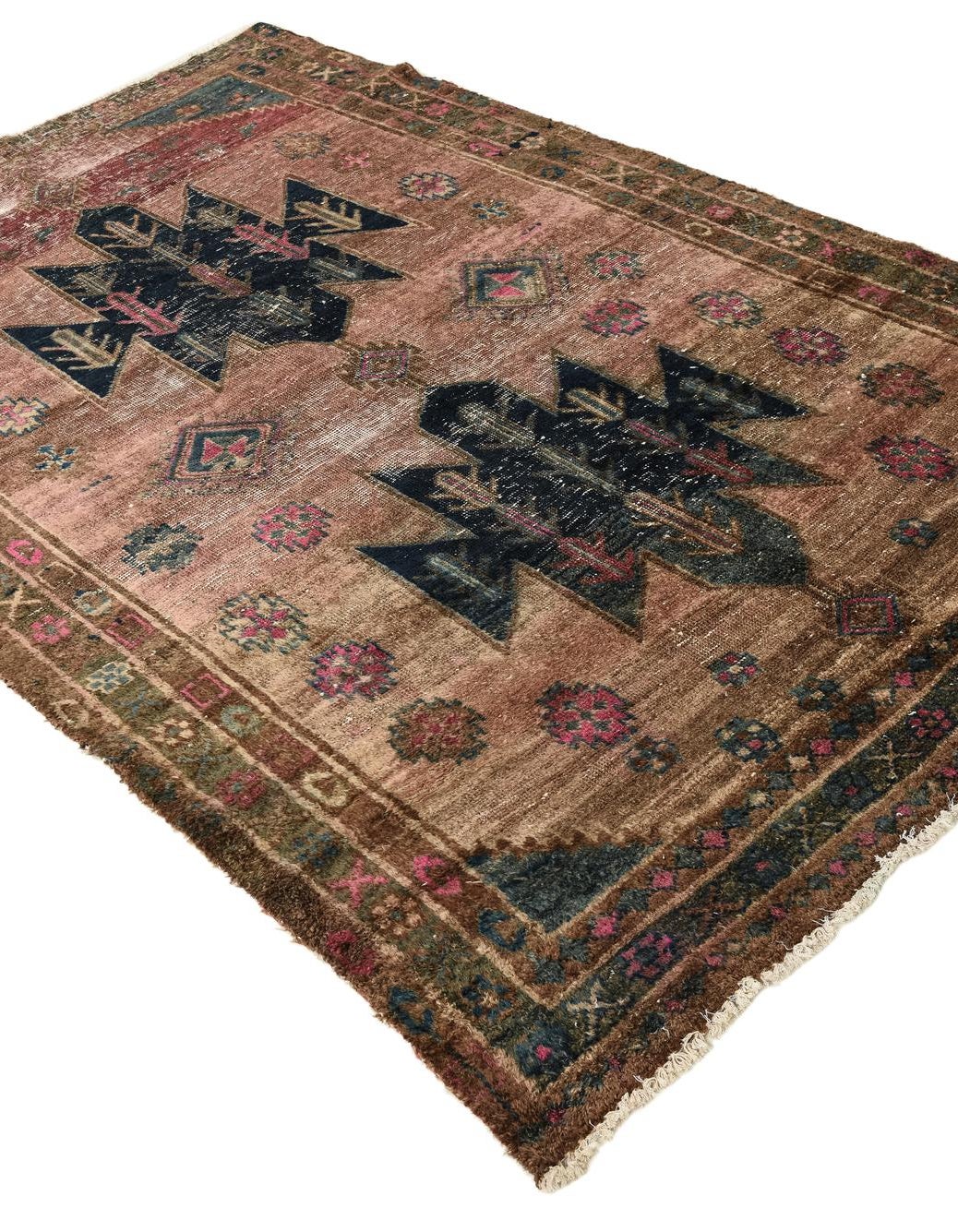 Rust Red 5' 3 x 8' 4 Hand Knotted Ultra Vintage Persian Wool Rug | Rugs.com