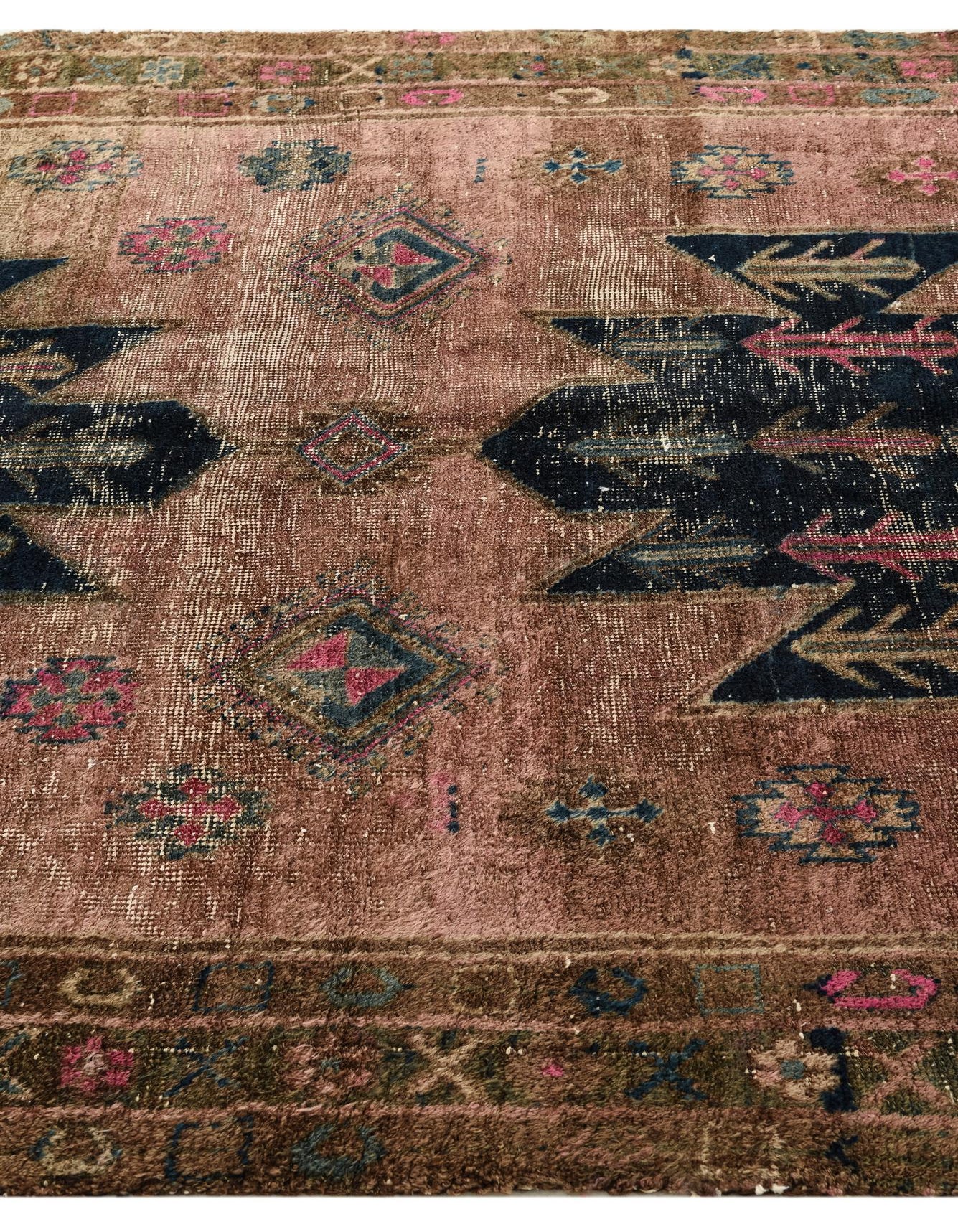 Rust Red 5' 3 x 8' 4 Hand Knotted Ultra Vintage Persian Wool Rug | Rugs.com