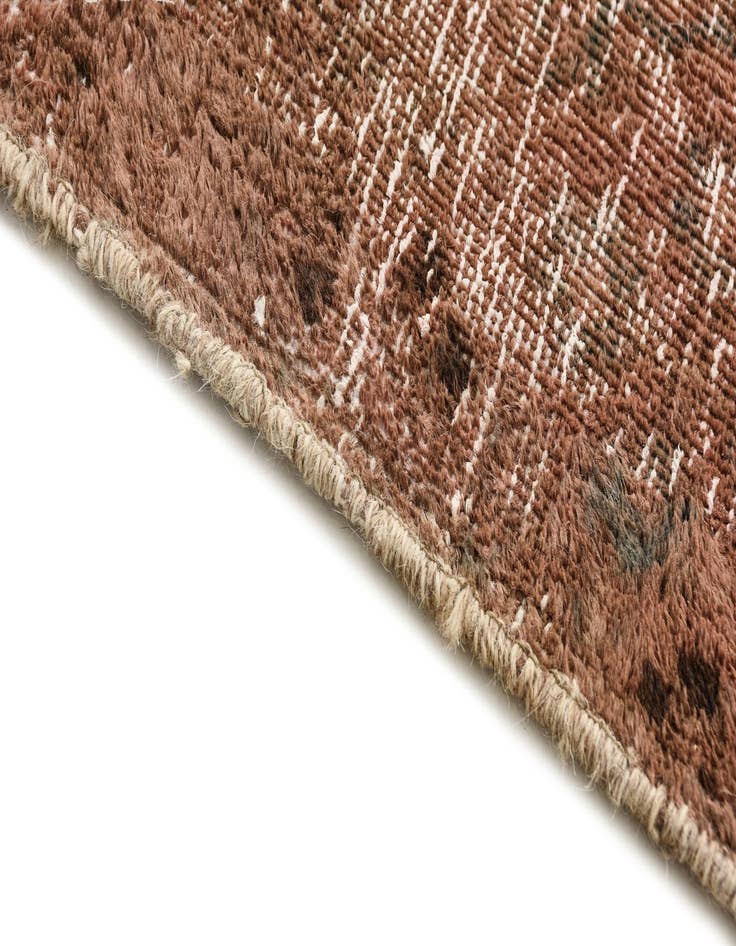 Detail image of  3' 6 x 6'  Hand Knotted Ultra Vintage Persian Wool Rug