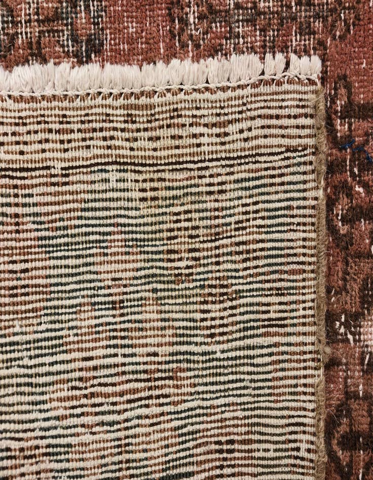 Detail image of  3' 6 x 6'  Hand Knotted Ultra Vintage Persian Wool Rug