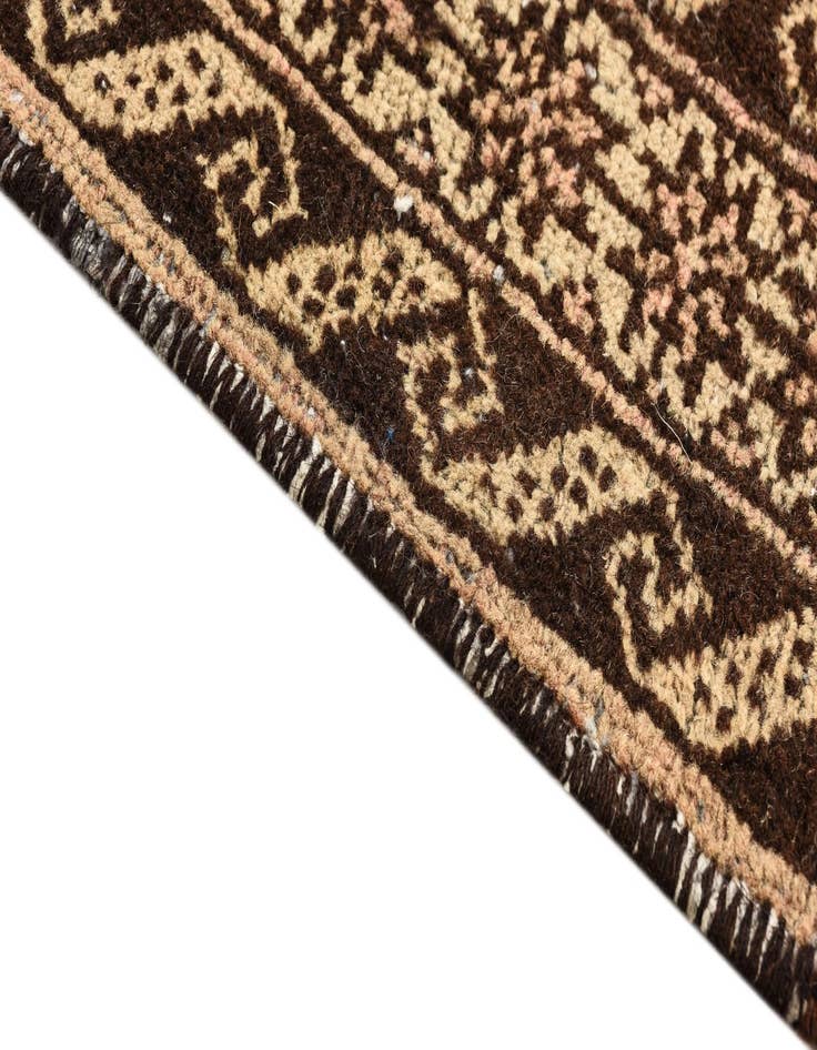 Detail image of  4' x 6' 4  Hand Knotted Ultra Vintage Persian Wool Rug