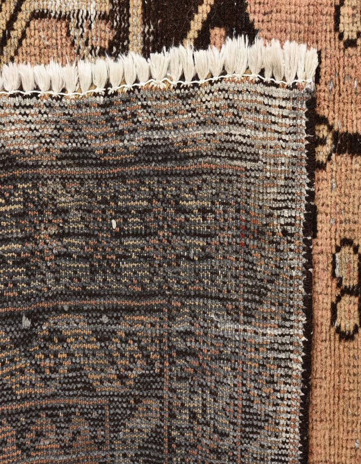 Detail image of  4' x 6' 4  Hand Knotted Ultra Vintage Persian Wool Rug