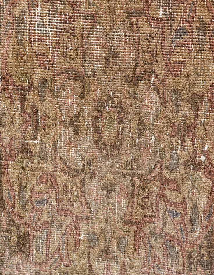 Detail image of  8' 3 x 10' 1  Hand Knotted Ultra Vintage Persian Wool Rug