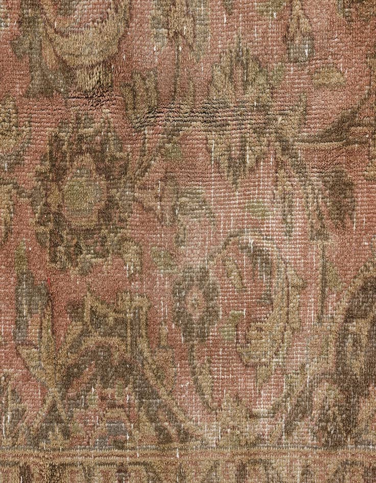 Detail image of  8' 3 x 10' 1  Hand Knotted Ultra Vintage Persian Wool Rug