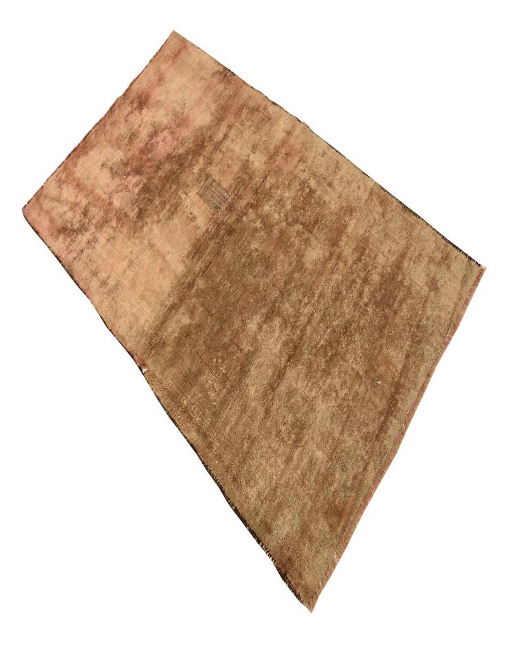 Detail image of  3' 3 x 5' 5  Hand Knotted Ultra Vintage Persian Wool Rug