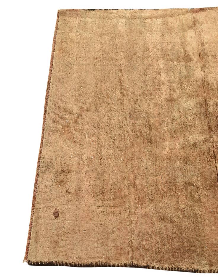 Detail image of  3' 3 x 5' 5  Hand Knotted Ultra Vintage Persian Wool Rug