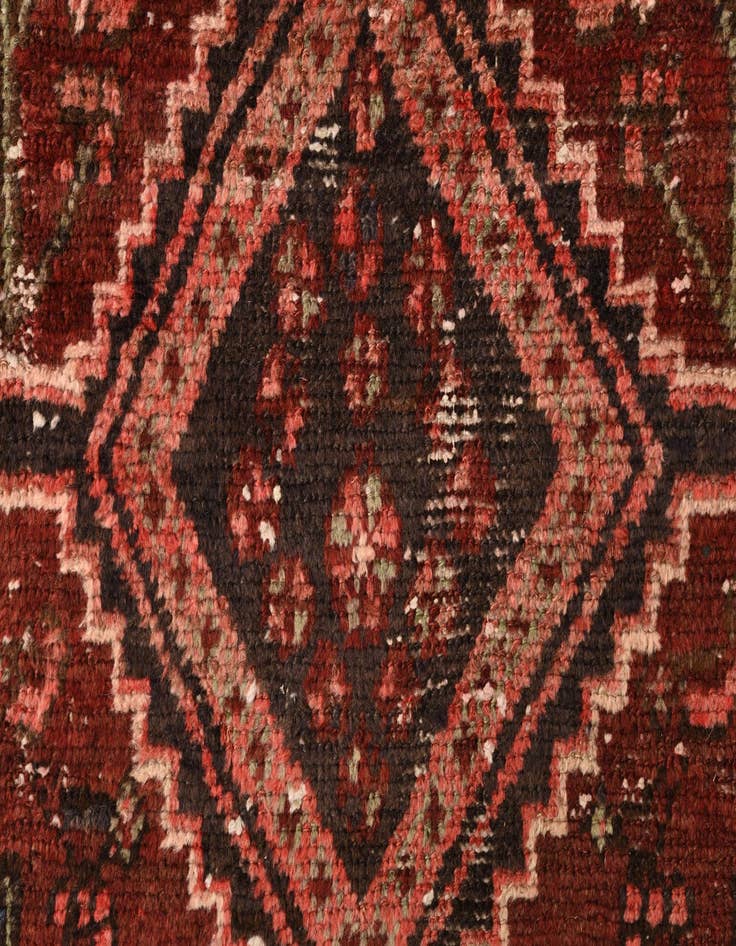 Detail image of  3' 5 x 5' 7  Hand Knotted Ultra Vintage Persian Wool Rug