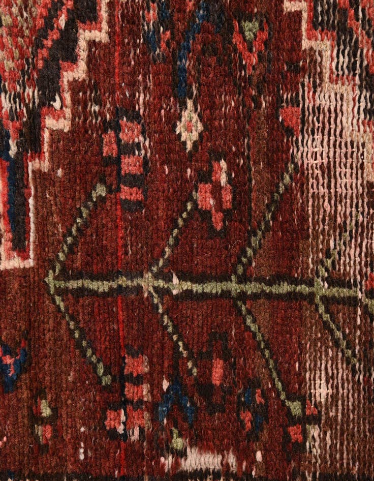 Detail image of  3' 5 x 5' 7  Hand Knotted Ultra Vintage Persian Wool Rug