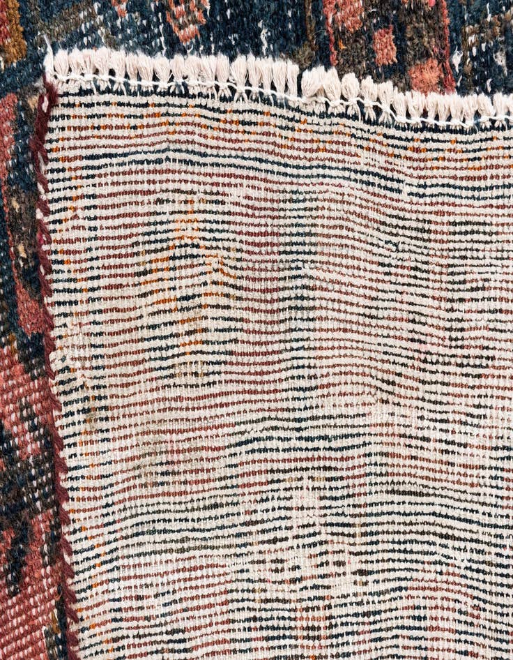 Detail image of  3' 9 x 6' 2  Hand Knotted Ultra Vintage Persian Wool Rug