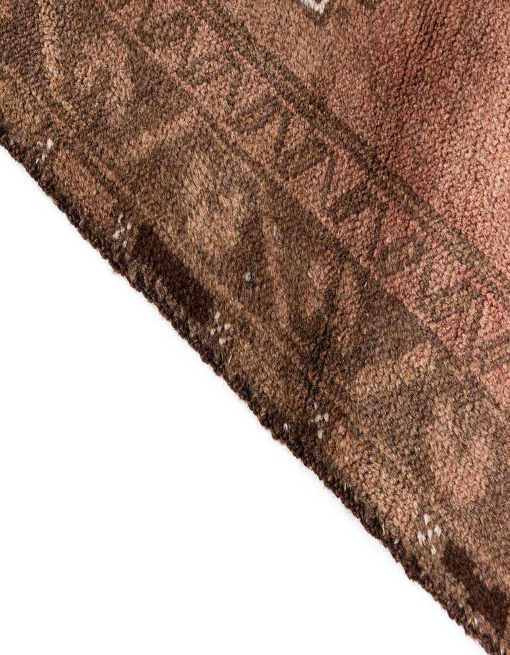 Detail image of  3' 6 x 6' 4  Hand Knotted Ultra Vintage Persian Wool Rug