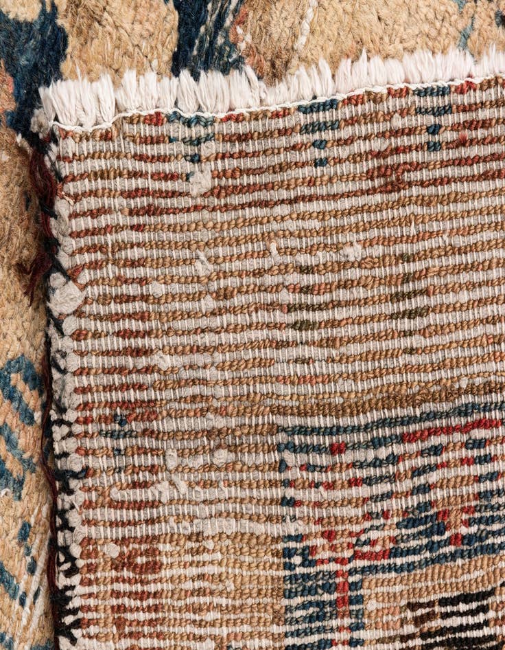 Detail image of  3' 2 x 5' 8  Hand Knotted Ultra Vintage Persian Wool Rug