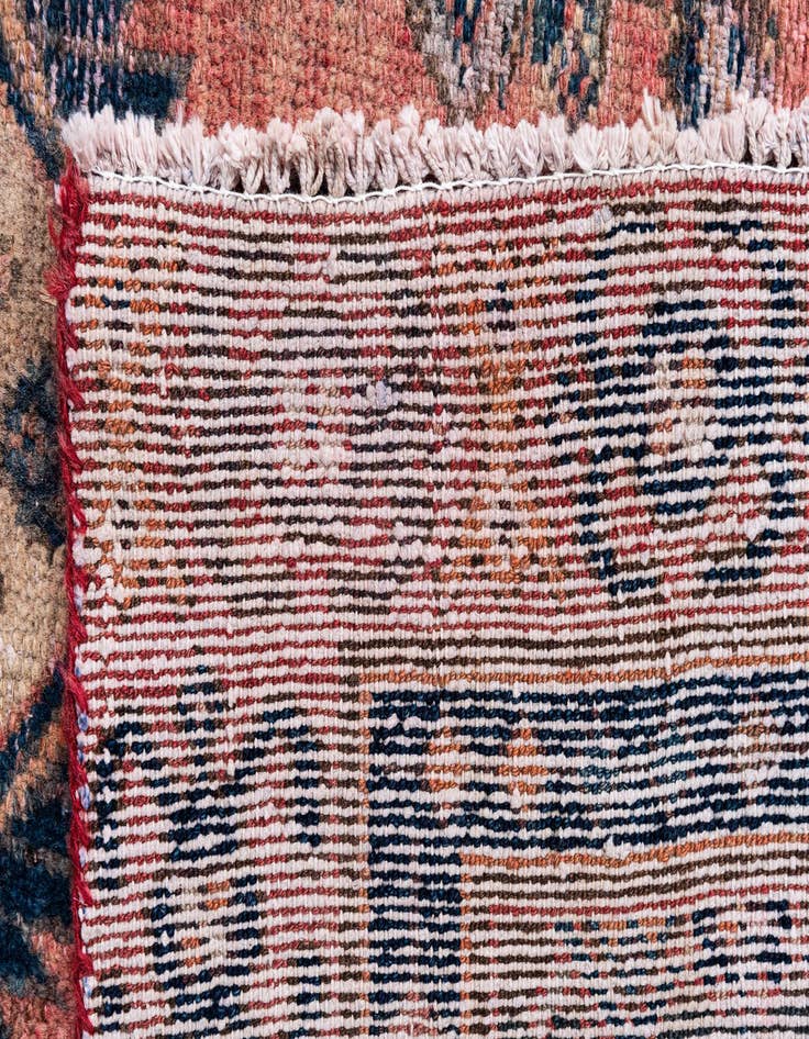 Detail image of  4' 2 x 6' 1  Hand Knotted Ultra Vintage Persian Wool Rug