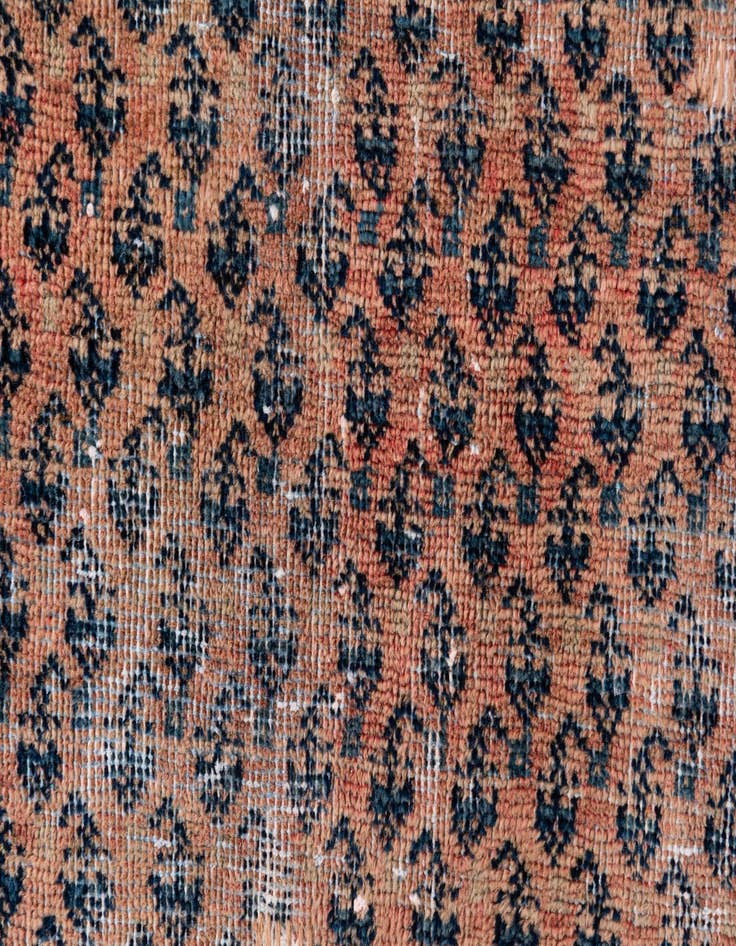 Detail image of  4' 3 x 6' 8  Hand Knotted Ultra Vintage Persian Wool Rug