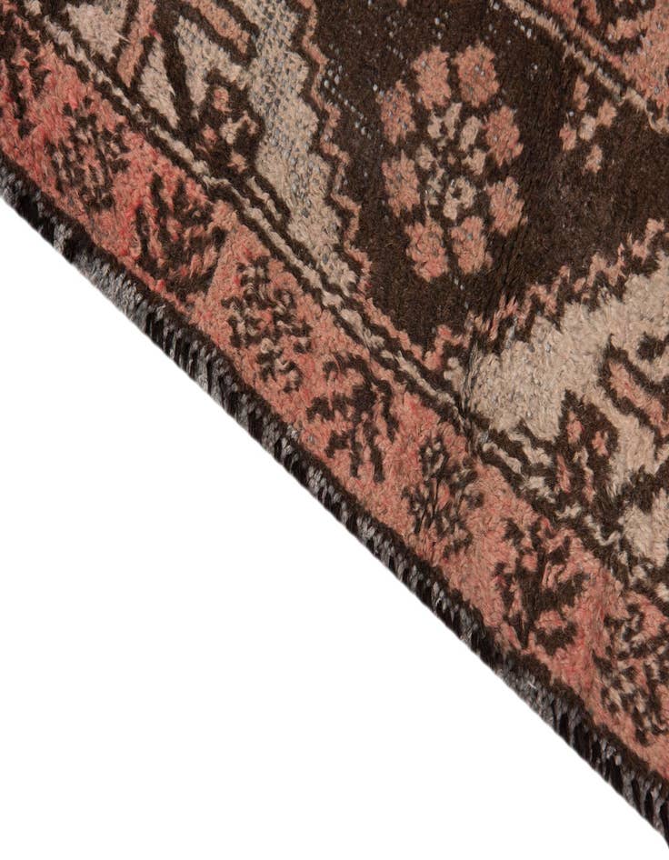 Detail image of  3' 10 x 6' 9  Hand Knotted Ultra Vintage Persian Wool Rug