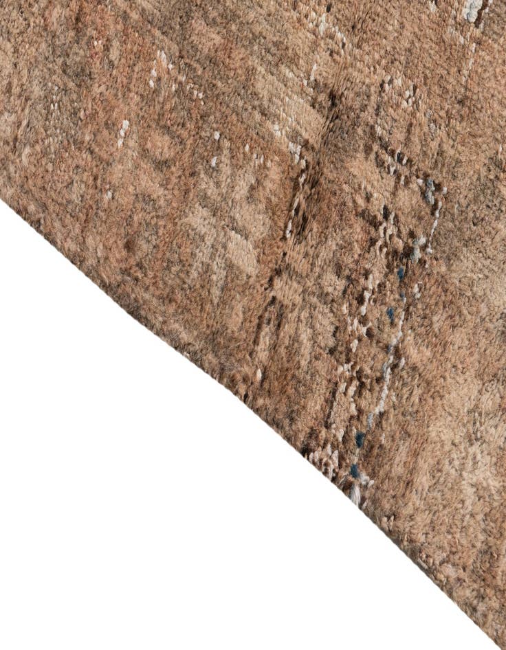 Detail image of  3' 2 x 4' 10  Hand Knotted Ultra Vintage Persian Wool Rug