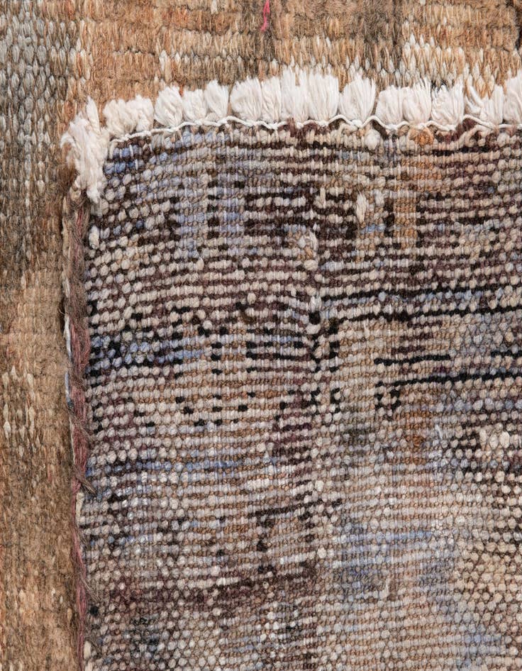 Detail image of  3' 2 x 4' 10  Hand Knotted Ultra Vintage Persian Wool Rug