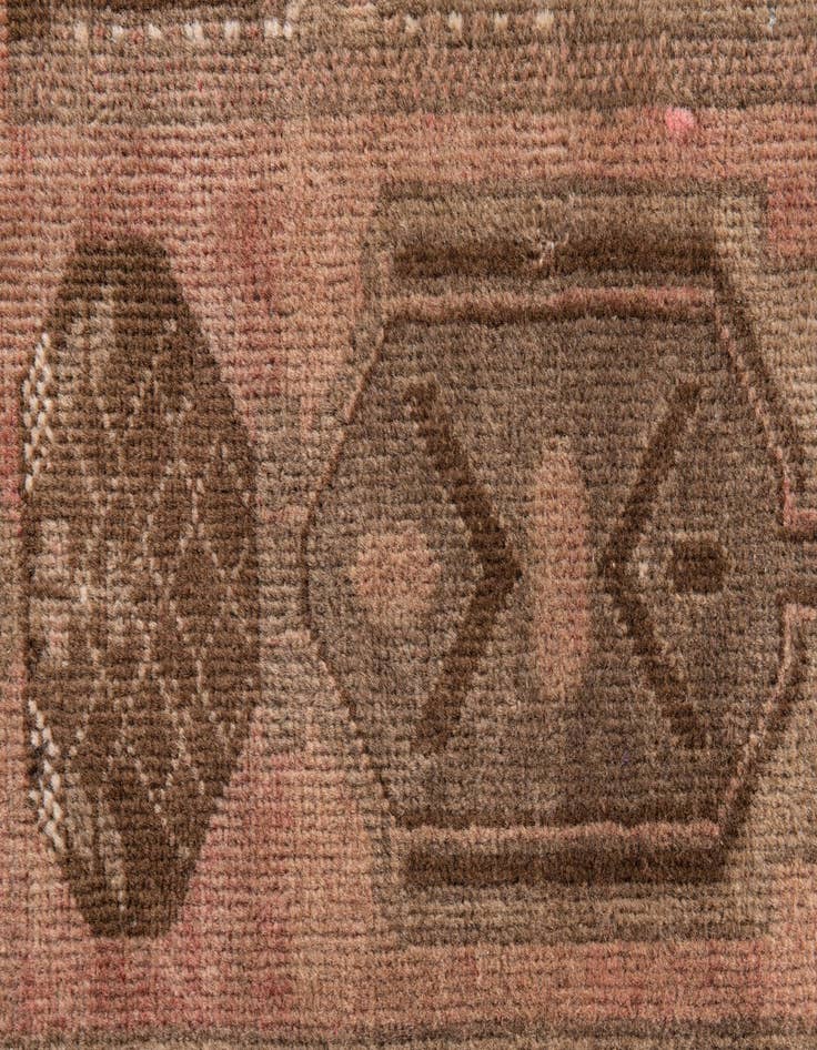 Detail image of  3' 6 x 6' 6  Hand Knotted Ultra Vintage Persian Wool Rug