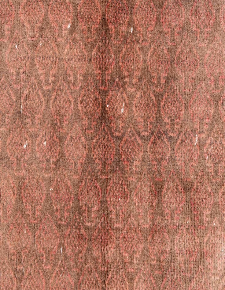 Detail image of  3' 10 x 6' 6  Hand Knotted Ultra Vintage Persian Wool Rug