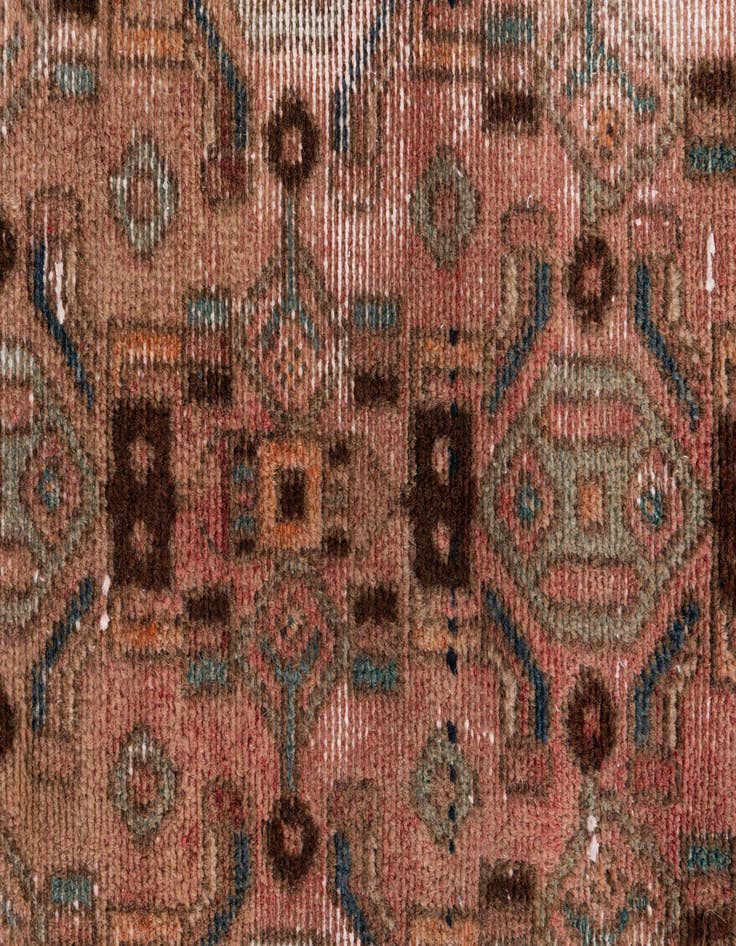 Detail image of  2' 8 x 5' 4  Hand Knotted Ultra Vintage Persian Wool Rug
