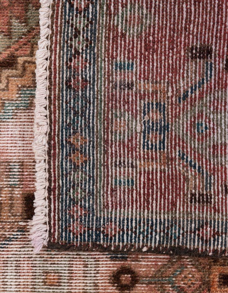Detail image of  2' 8 x 5' 4  Hand Knotted Ultra Vintage Persian Wool Rug