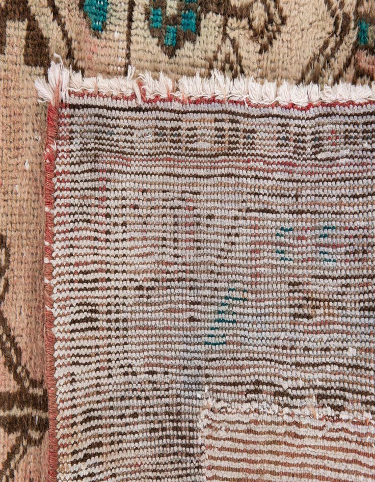 Detail image of  4' 3 x 6' 8  Hand Knotted Ultra Vintage Persian Wool Rug