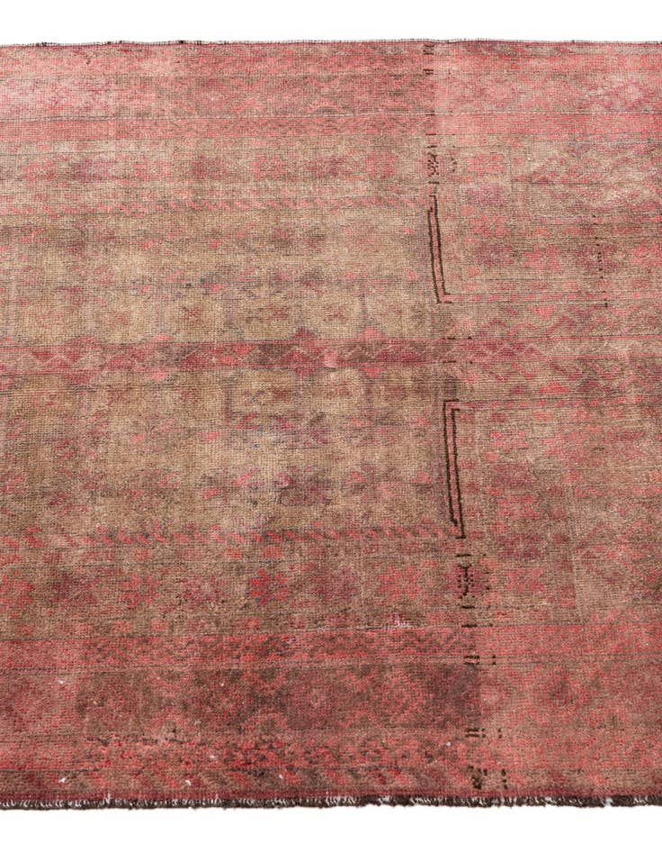Detail image of  3' x 4' 5  Hand Knotted Ultra Vintage Persian Wool Rug