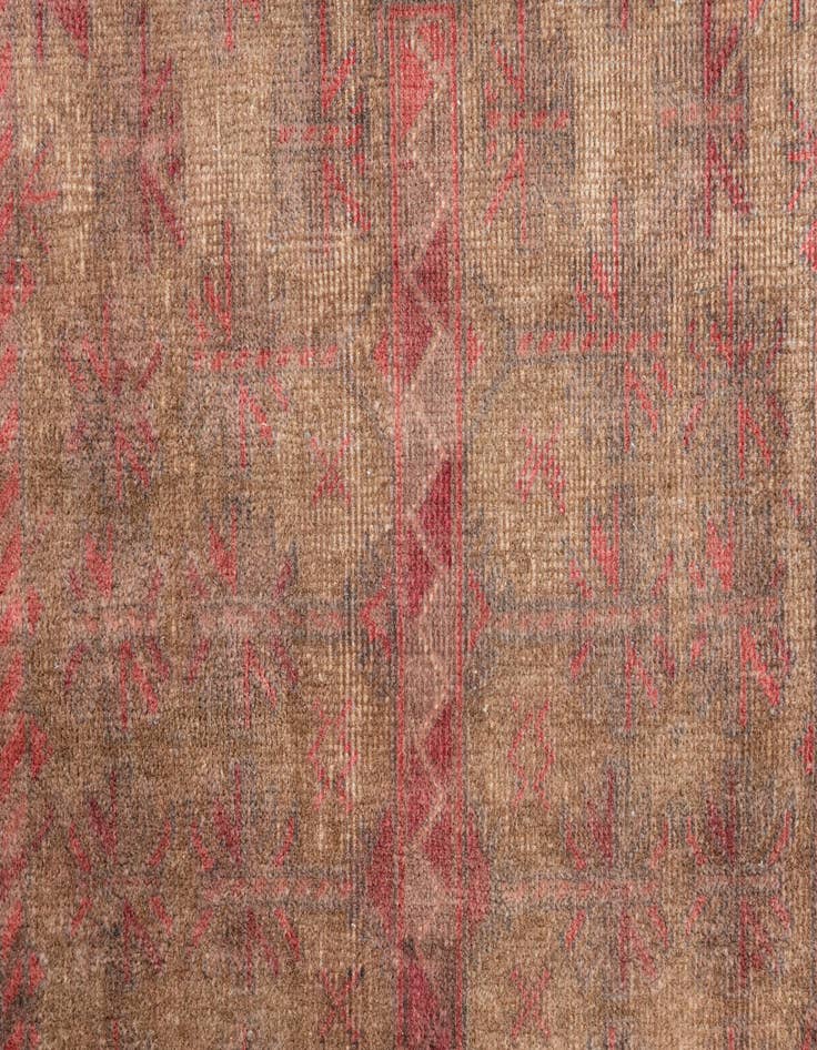 Detail image of  3' x 4' 5  Hand Knotted Ultra Vintage Persian Wool Rug