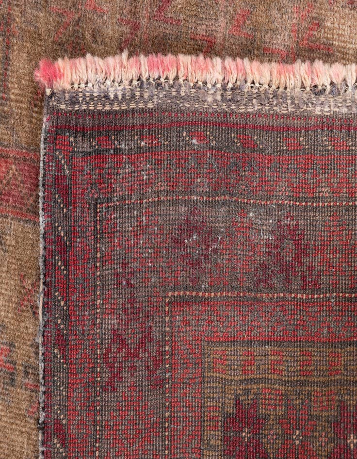 Detail image of  3' x 4' 5  Hand Knotted Ultra Vintage Persian Wool Rug