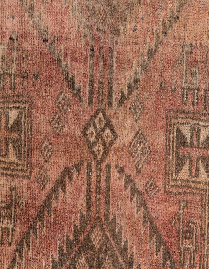 Detail image of  2' 8 x 5' 3  Hand Knotted Ultra Vintage Persian Wool Rug