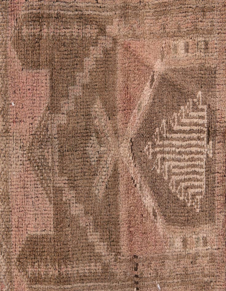 Detail image of  2' 10 x 4' 9  Hand Knotted Ultra Vintage Persian Wool Rug