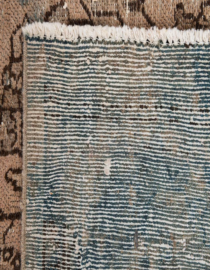 Detail image of  7' x 10' 2  Hand Knotted Ultra Vintage Persian Wool Rug