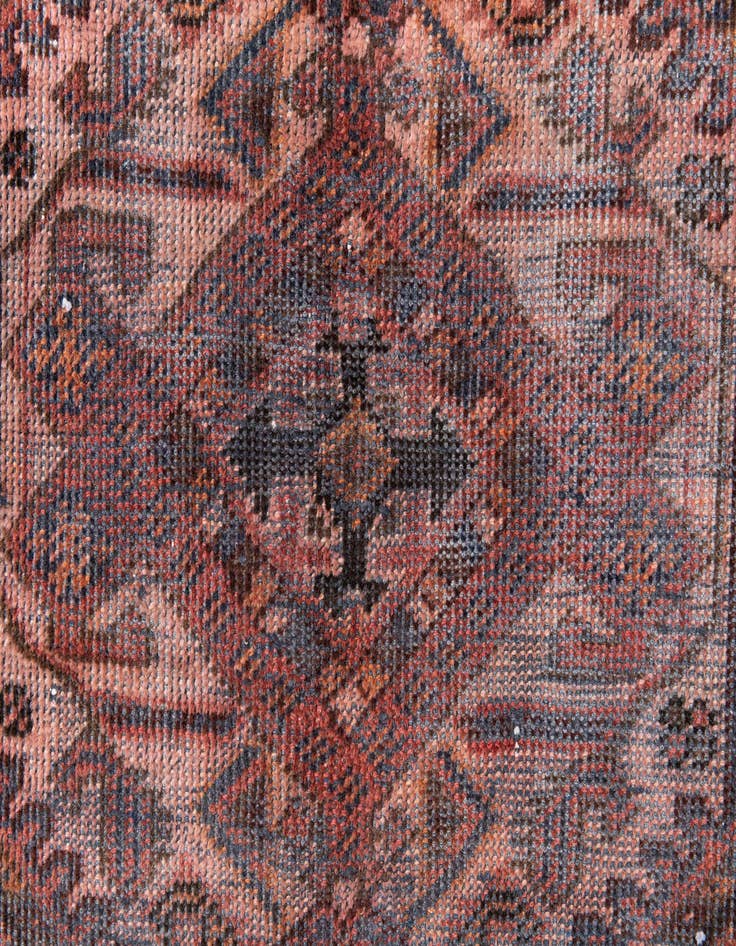 Detail image of  4' 4 x 6' 5  Hand Knotted Ultra Vintage Persian Wool Rug