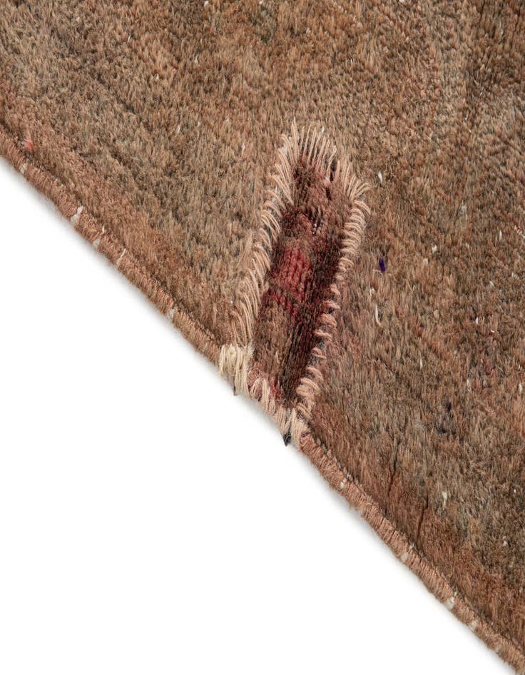 Detail image of  4' 2 x 6' 1  Hand Knotted Ultra Vintage Persian Wool Rug